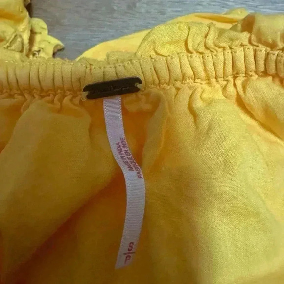 Free People Yellow Top - Picture 7 of 10